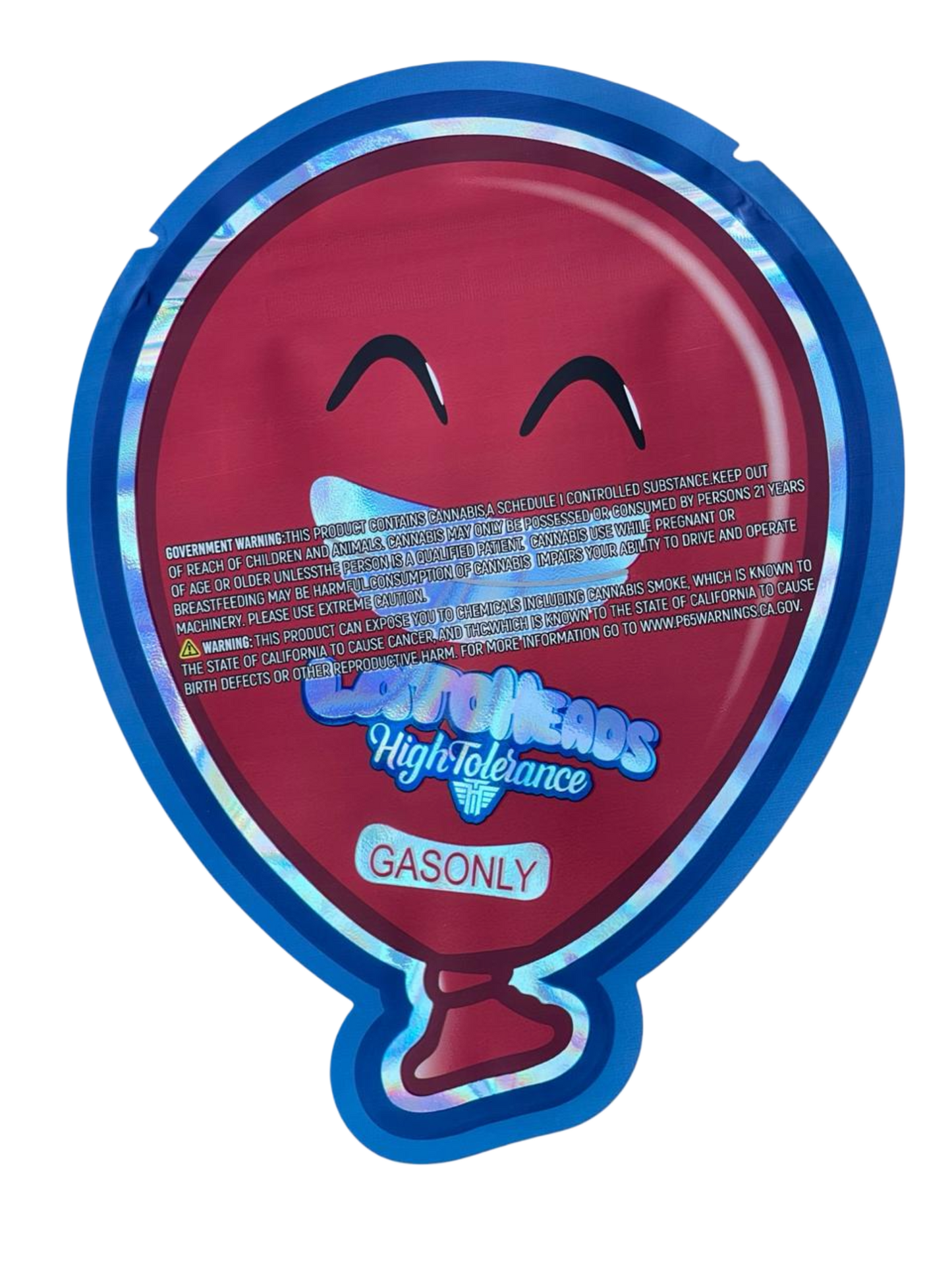 Loudheads 3.5G Mylar Bag – GASONLY Edition