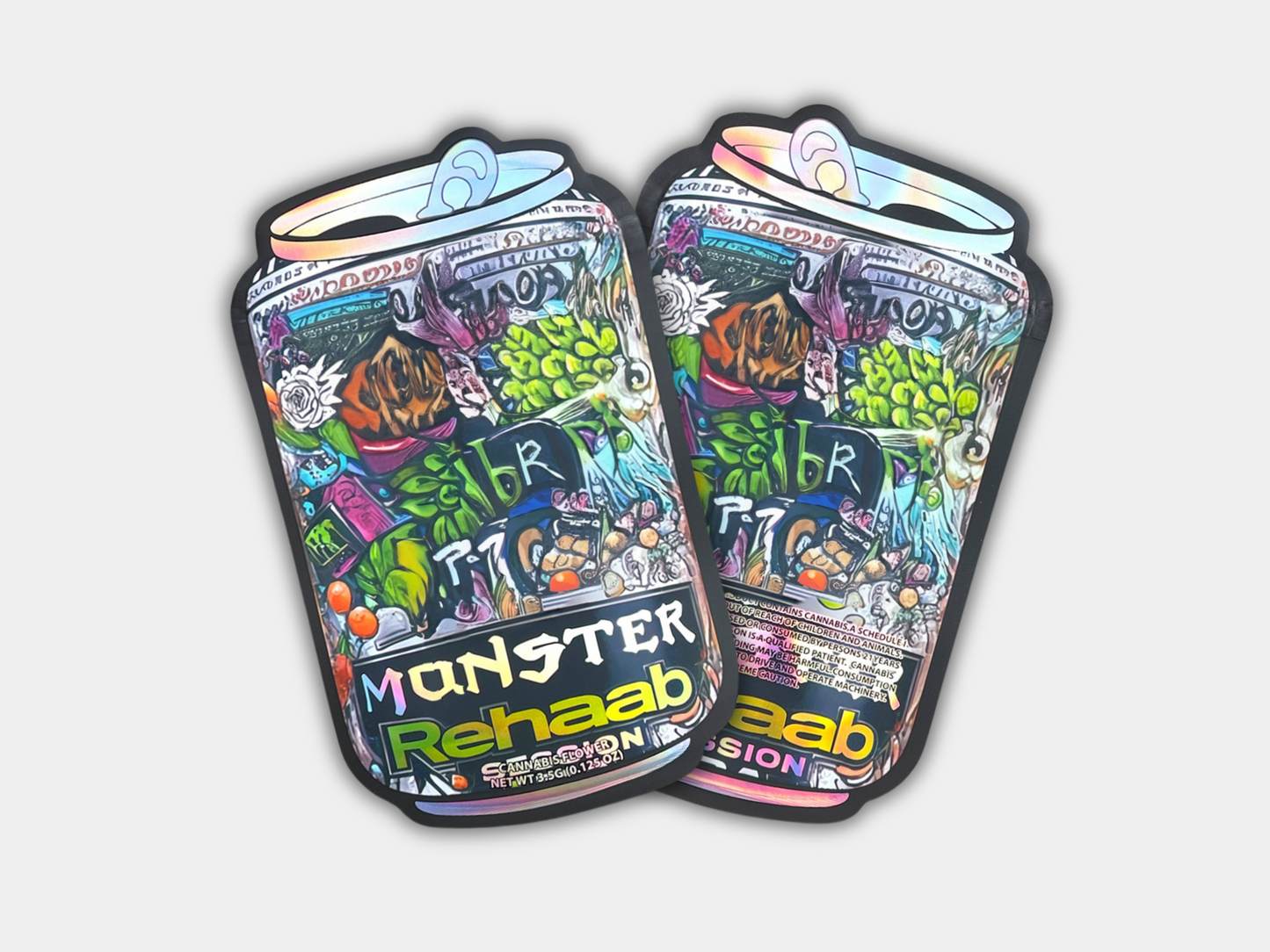 Manster Rehaab Mylar Bag 3.5 Grams