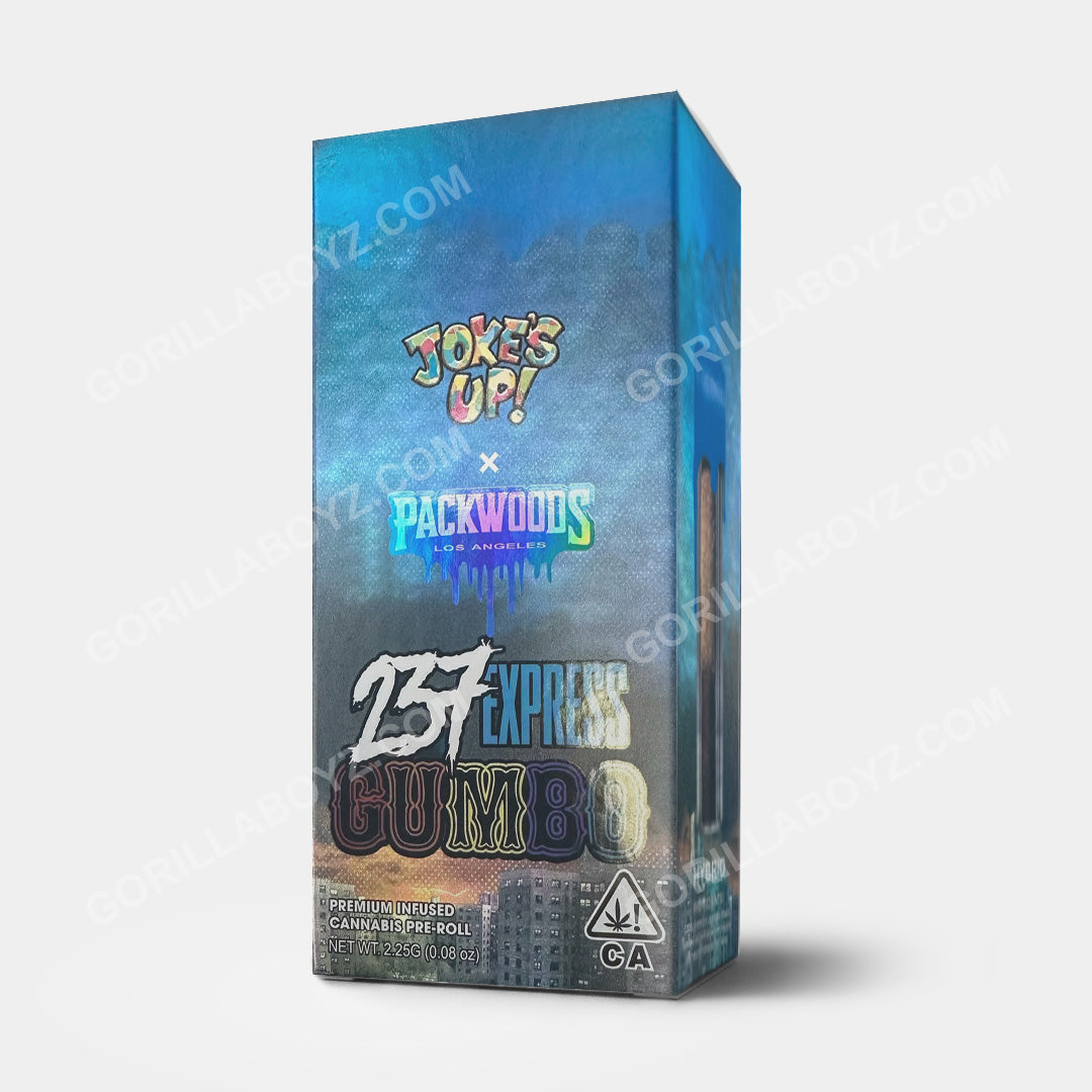 jokes up 237 express gumbo packwoods packaging