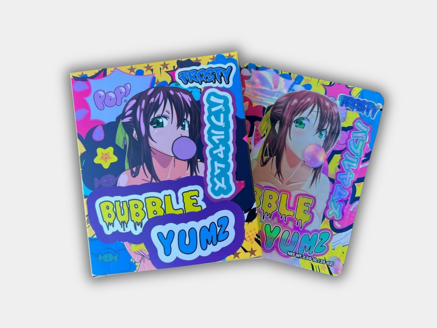 Pop Frosty Bubble Yumz 3.5g Mylar Bag with BOX