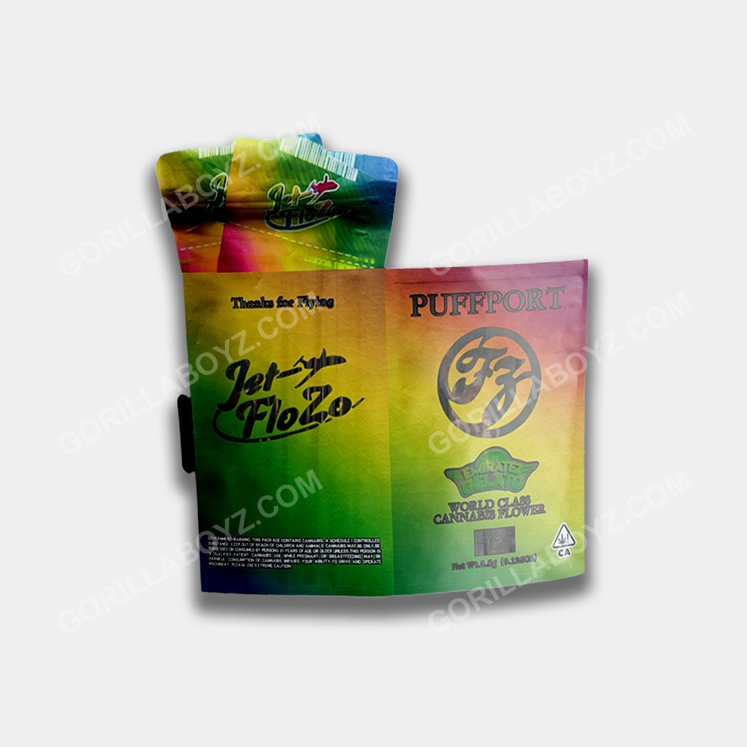 Limited Exclusive Puffport Emirate Gelato mylar bags