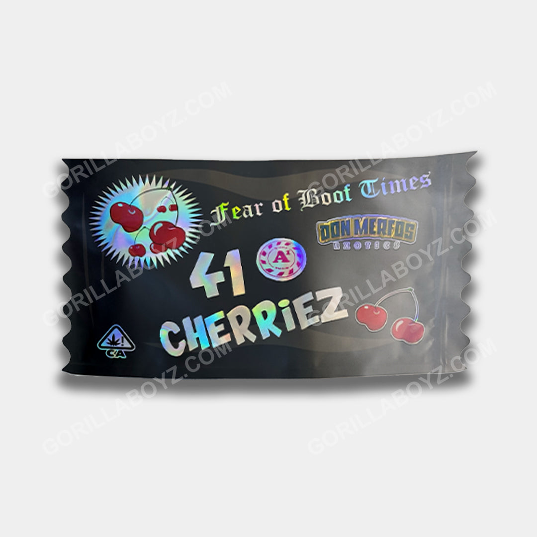 41 Cherriez mylar bags 1 lb
