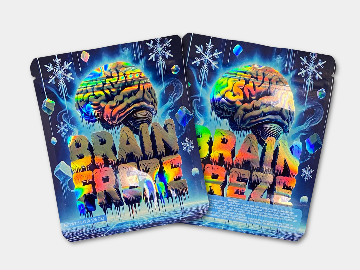 Brain Freeze 3.5G Mylar Bag