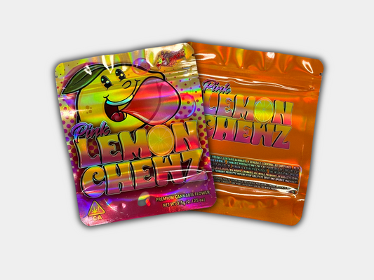 Pink Lemon Chewz Mylar Bag 3.5 Grams