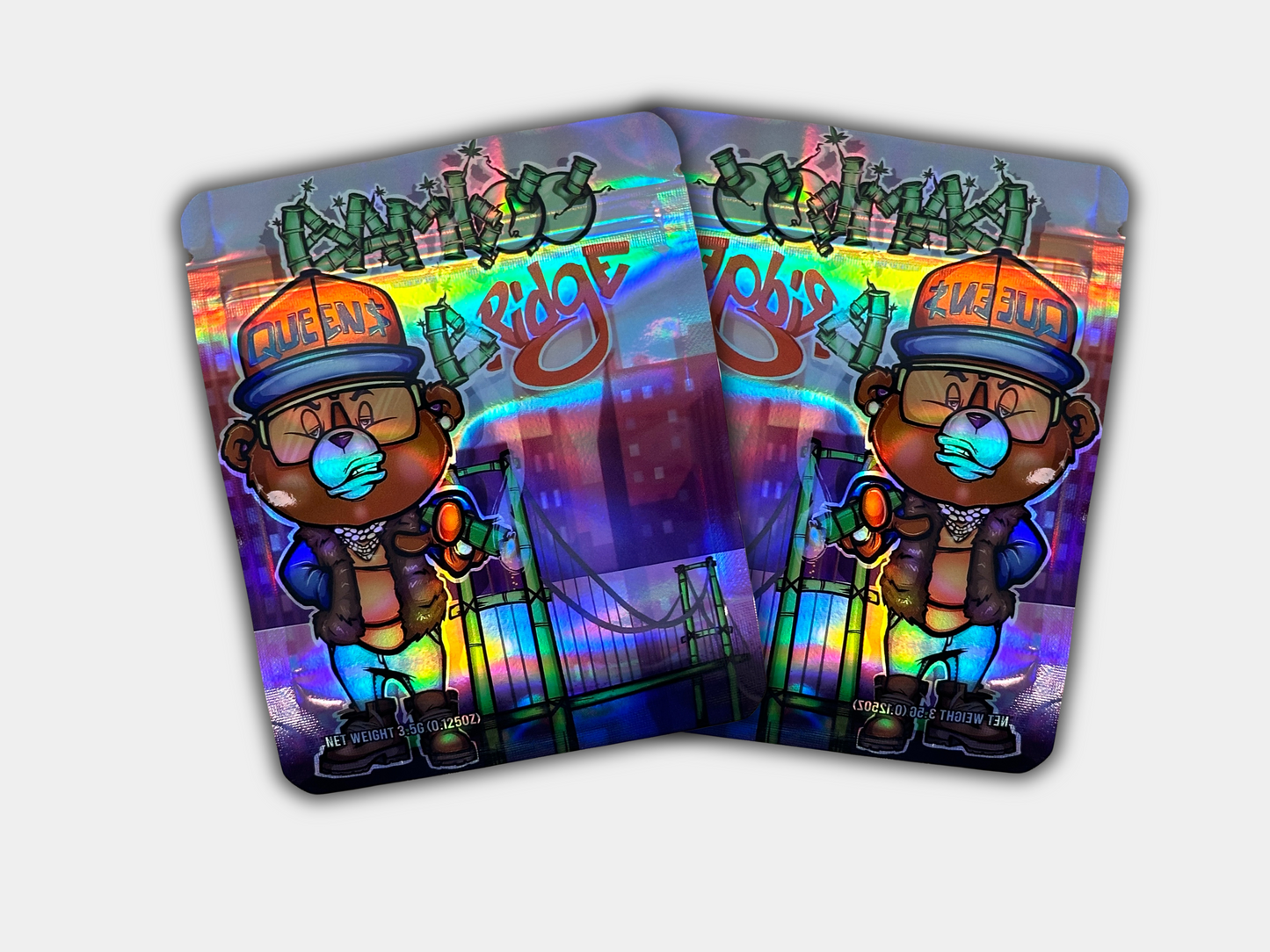 Bamboo Queens Bridge Mylar Bag 3.5 Grams