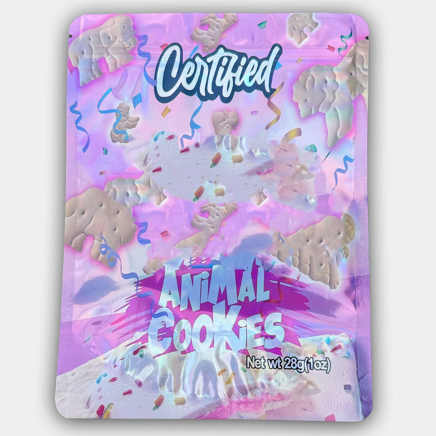 Animal Cookies Mylar Bag 1 Ounce