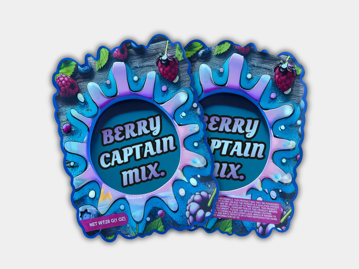 Berry Captain Mix 28G (1oz) Mylar Bag