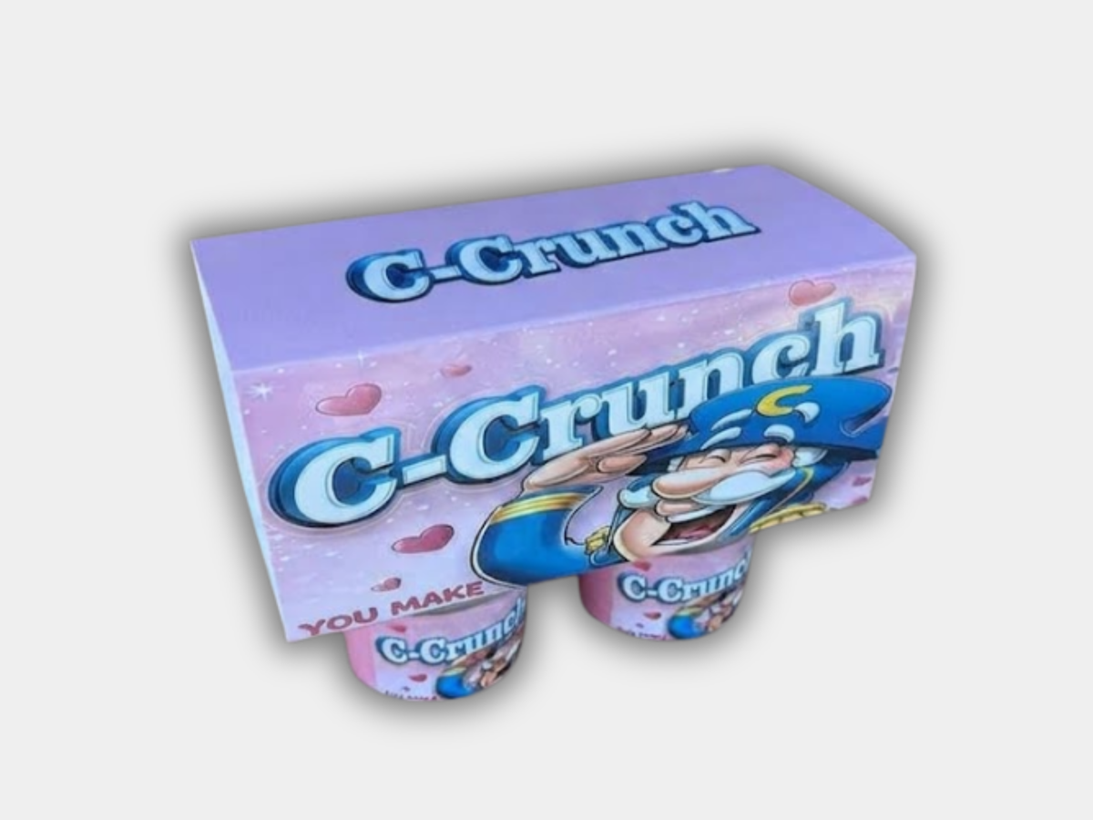 C-Crunch 4 Jar Set with Box (3.5g Yogurt Jar Set)