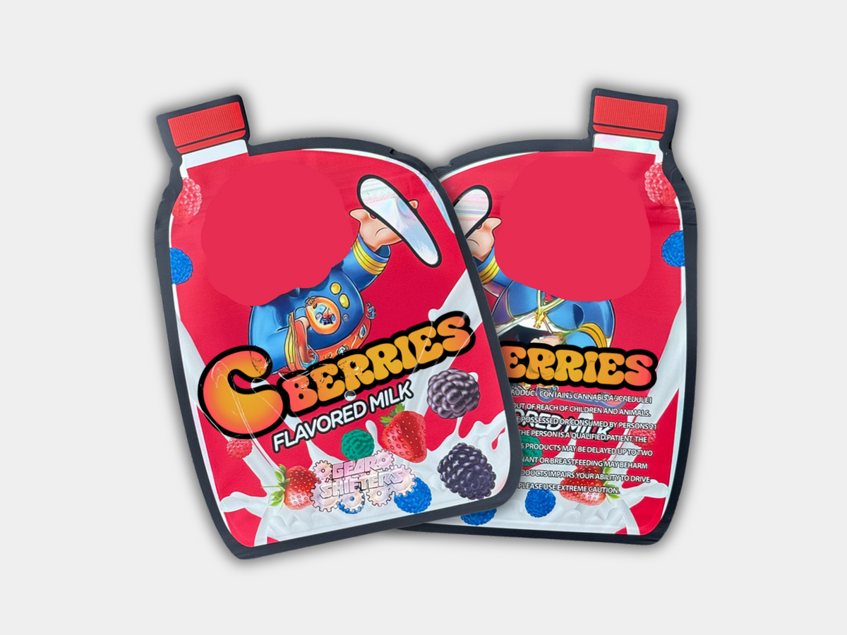 C Berries 3.5G Mylar Bag