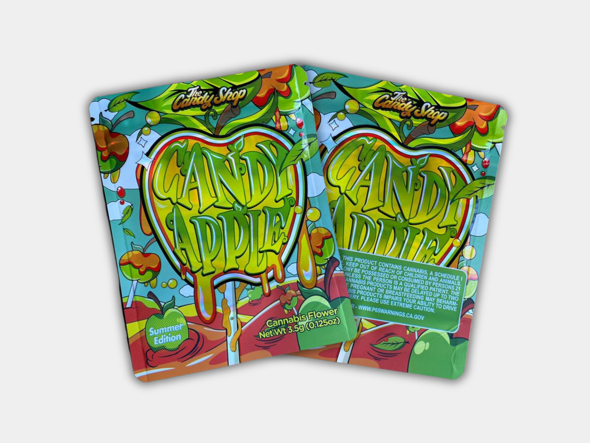 Candy Apple 3.5g Mylar Bag