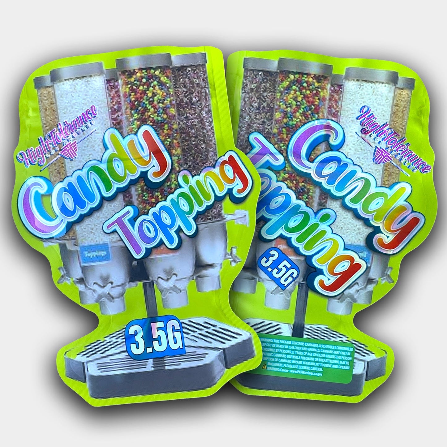 Candy Topping Mylar Bag 3.5G