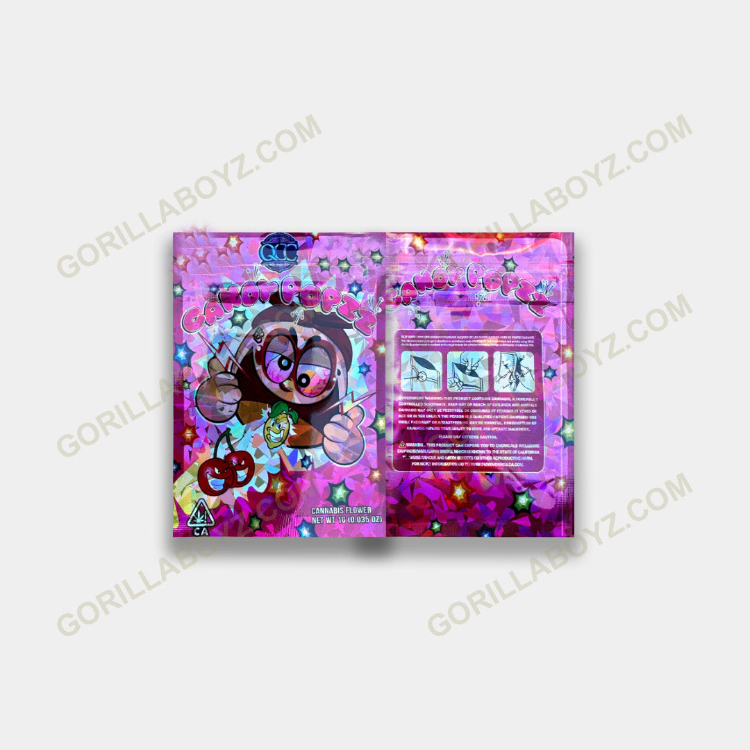 Candy Popzz 1 gram mylar bags