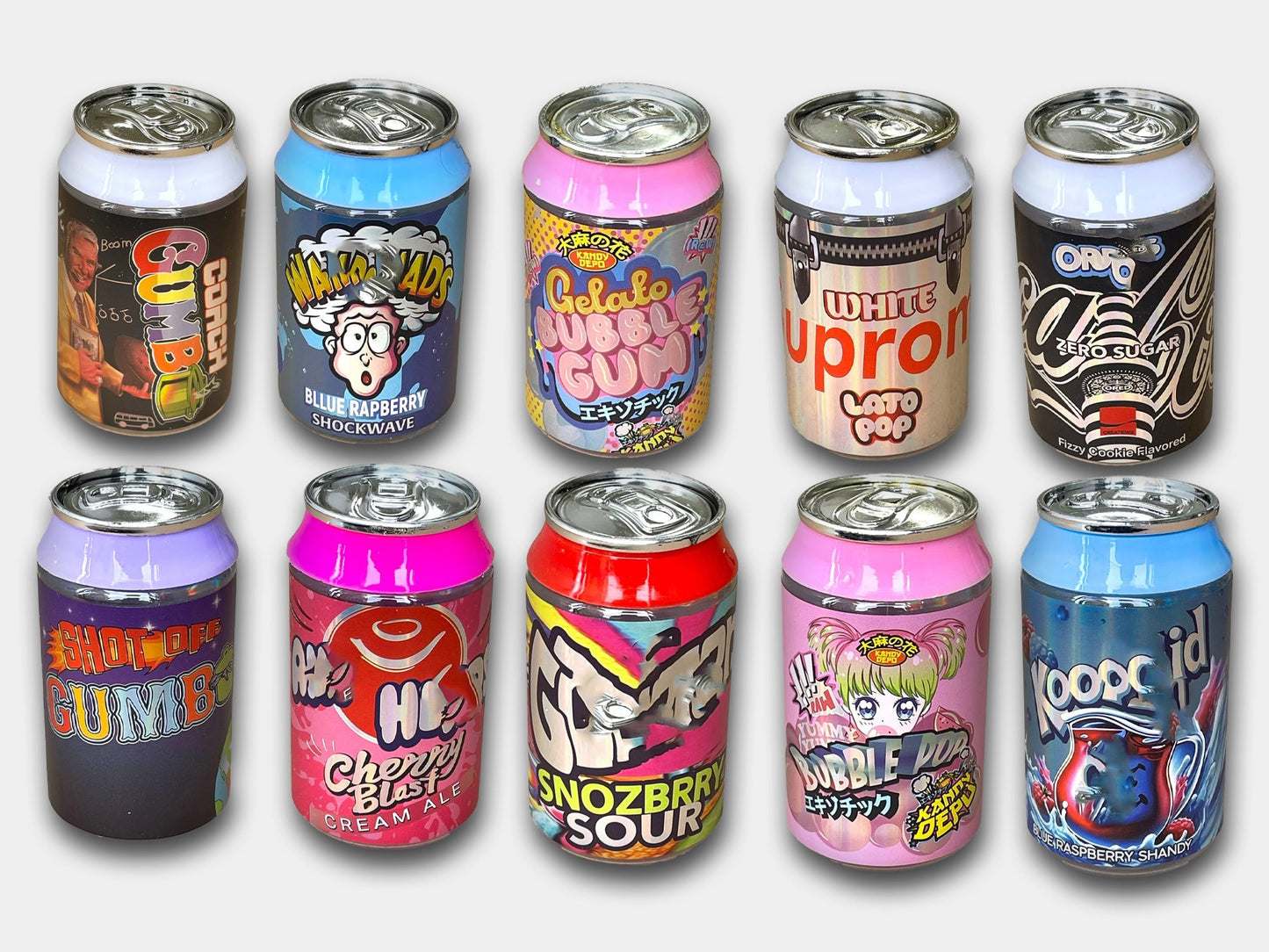 3.5g Soda Can Design Plastic Jars