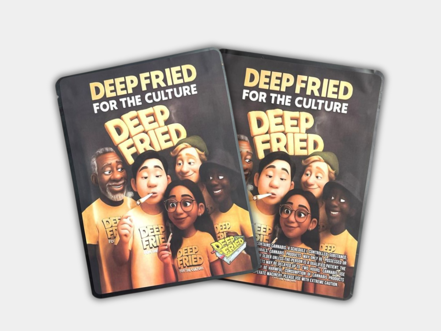 Deep Fried for the Culture Deep Fried Sticker (1oz) Mylar Bag