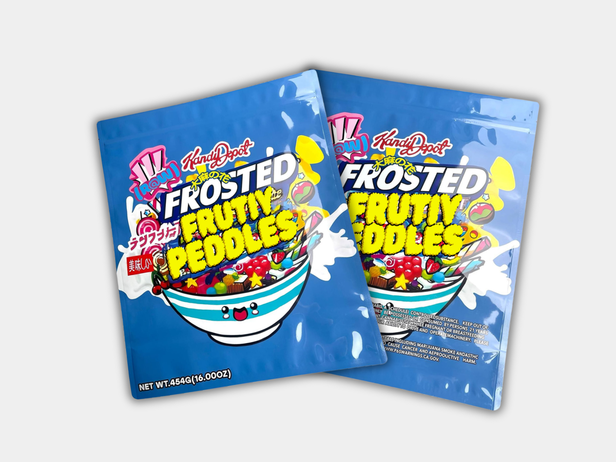Frosted Frutiy Peddles (16oz) 1lb Mylar Bag
