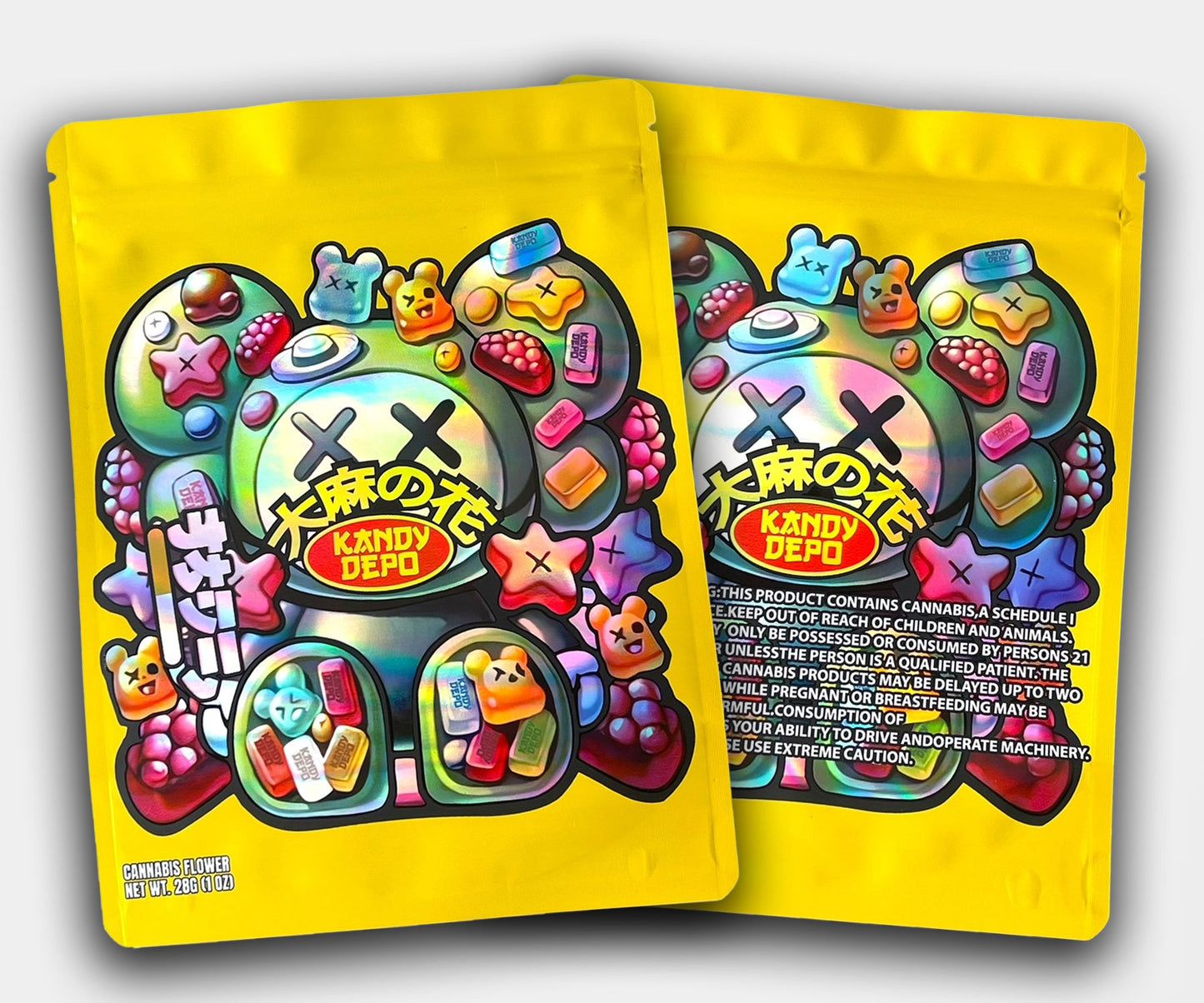 Gummy Bearz Mylar Bag 1 Ounce