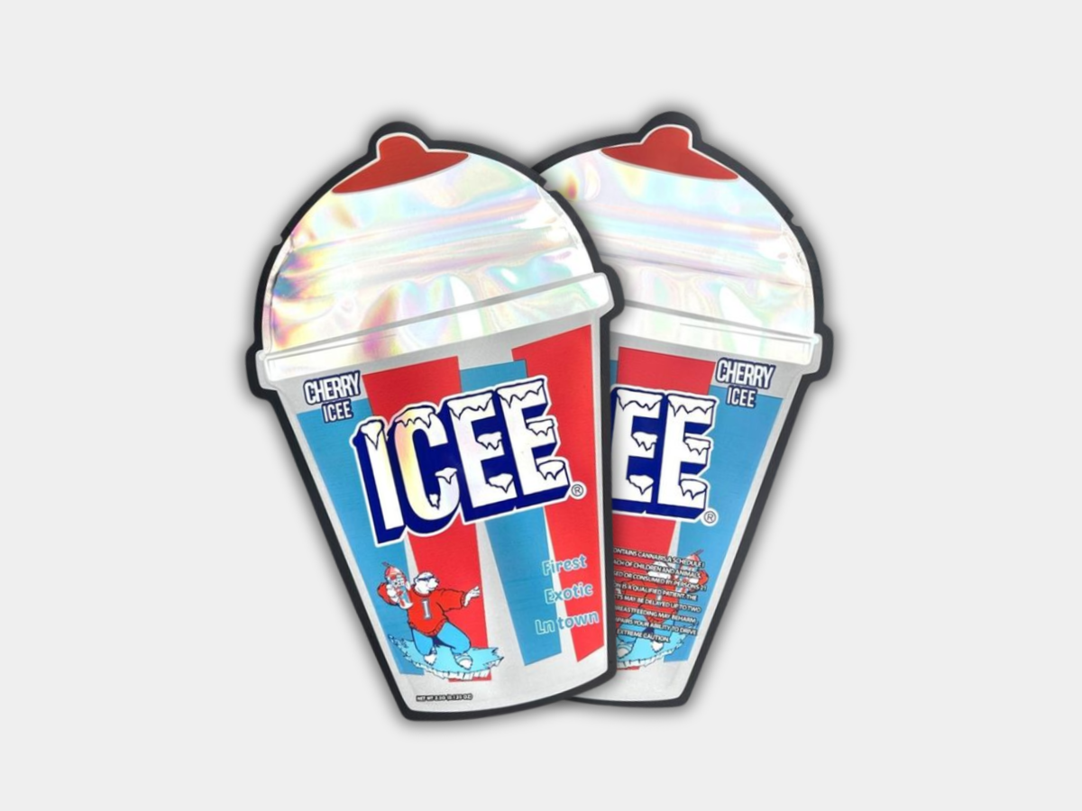ICEE Cherry Icee Sticker (3.5g) Mylar Bag