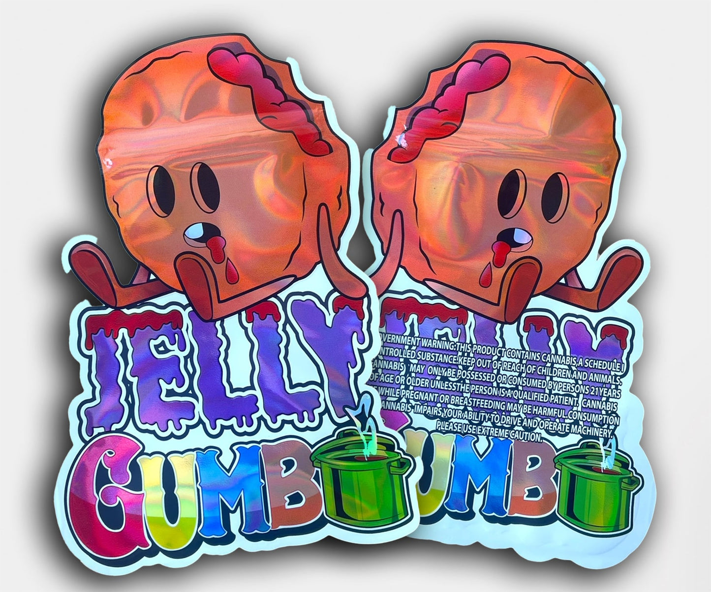 Jelly Gumbo Mylar Bag 3.5G