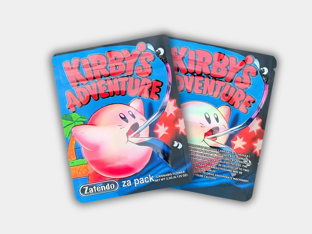 Kirby’s Adventure (Zatendo) 3.5G Mylar Bag