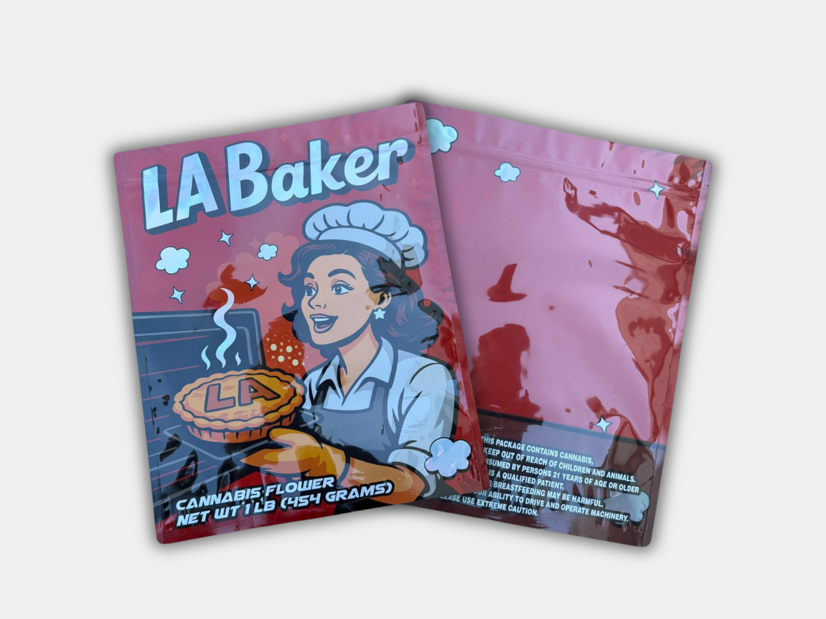 LA Baker 16 oz (1 lb) Mylar Bag