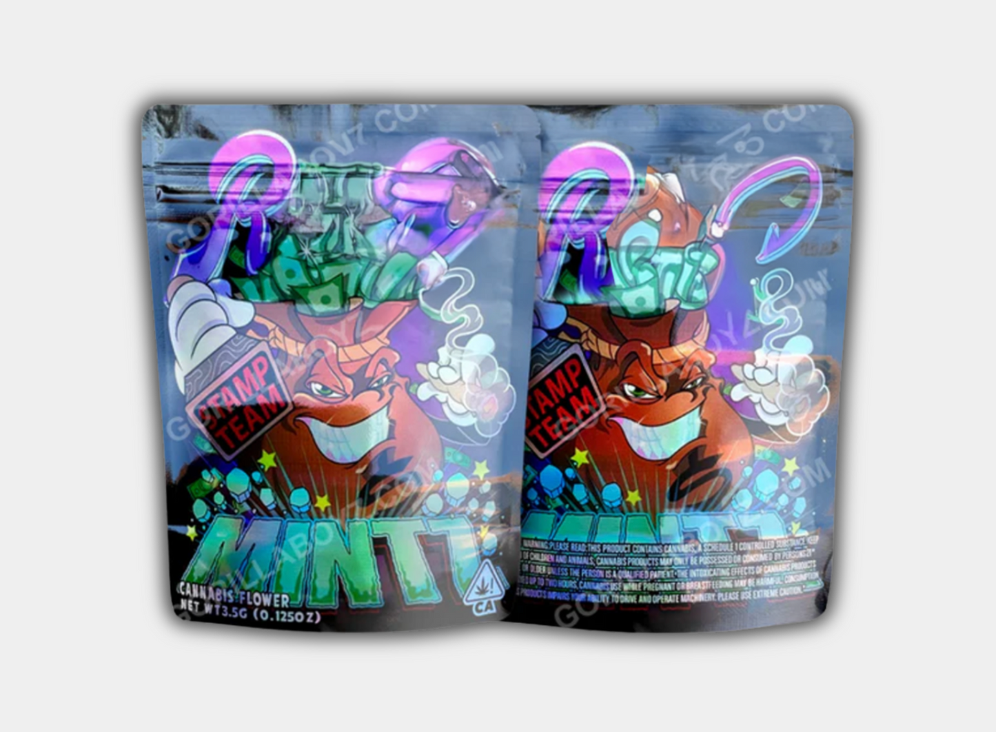 Mintz Mylar Bag 3.5 Grams
