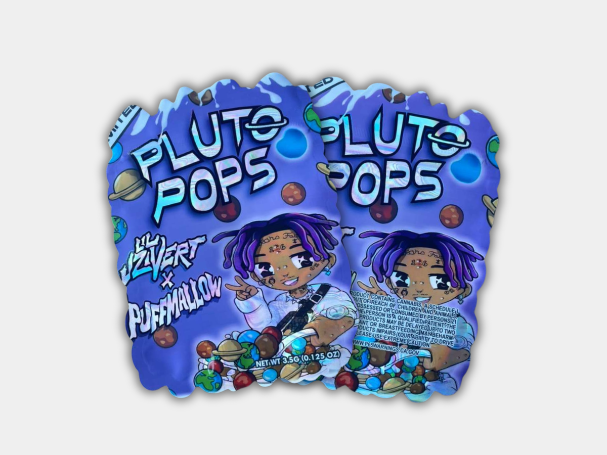 Puff Hallow Pluto Pops 3.5G Mylar Bag