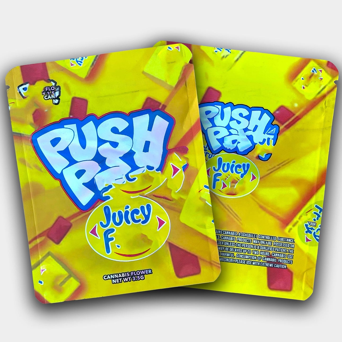 Pusha P Juccy F Mylar Bag 3.5G