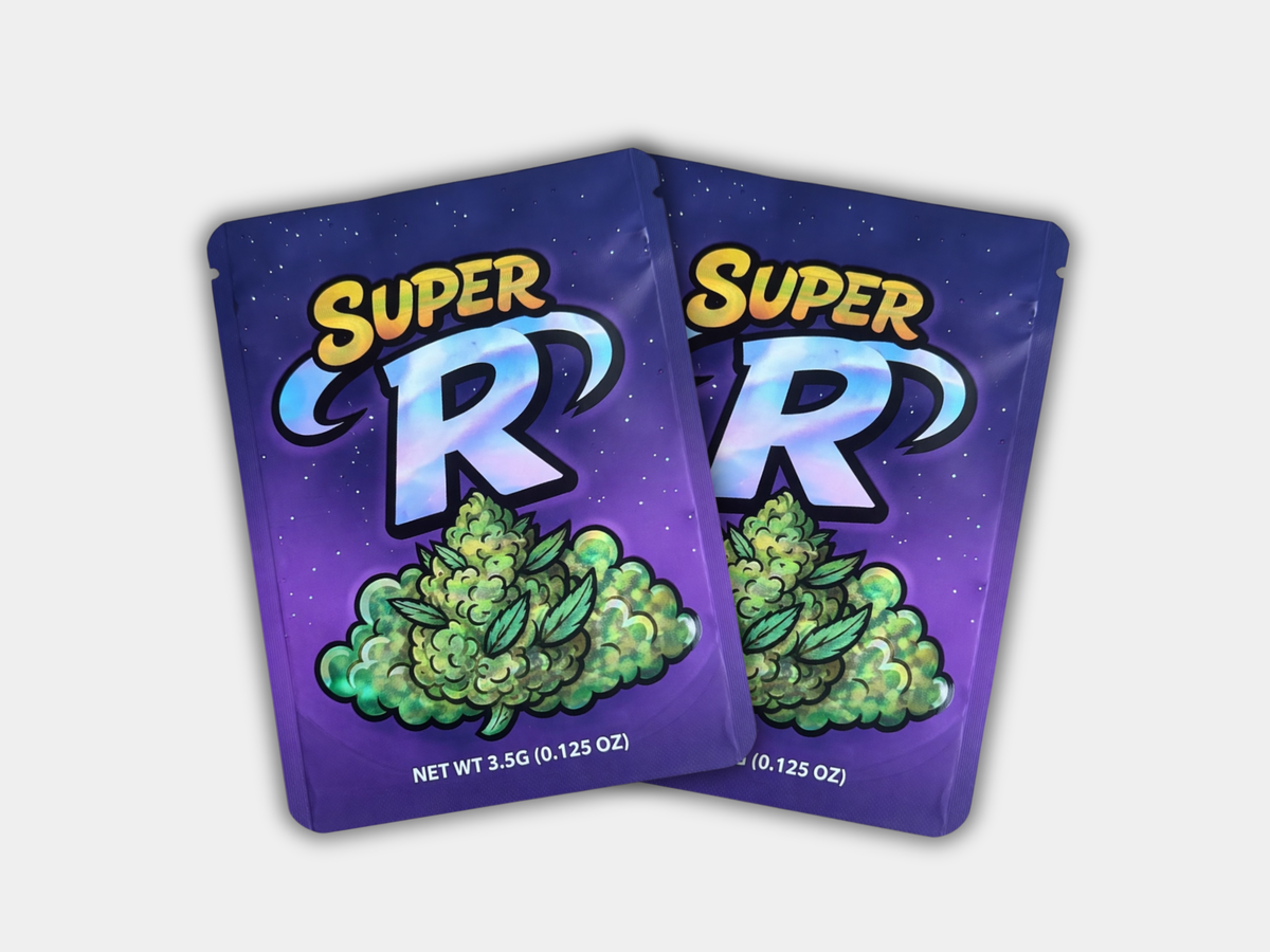 Super R 3.5G Mylar Bag