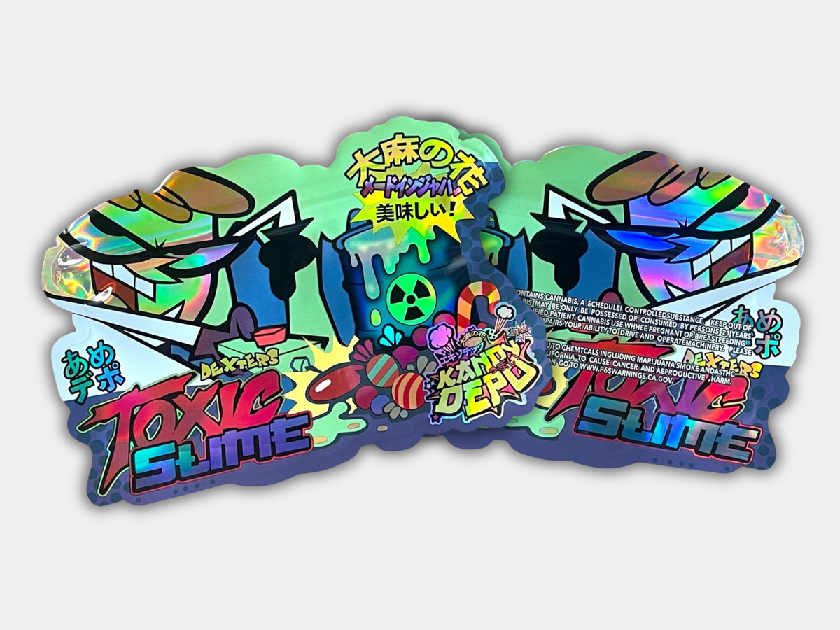 Toxic Slime 3.5G Mylar Bag