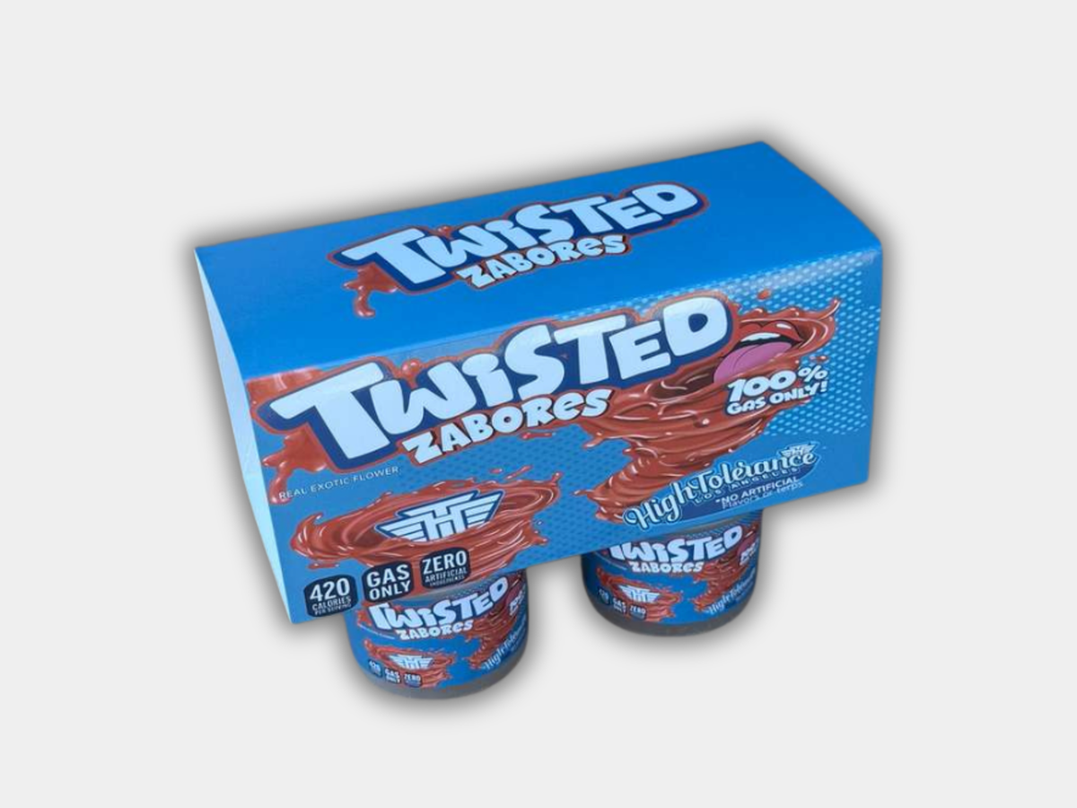 Twisted Zabores 4 Jar Set with Box (3.5g Yogurt Jar Set)
