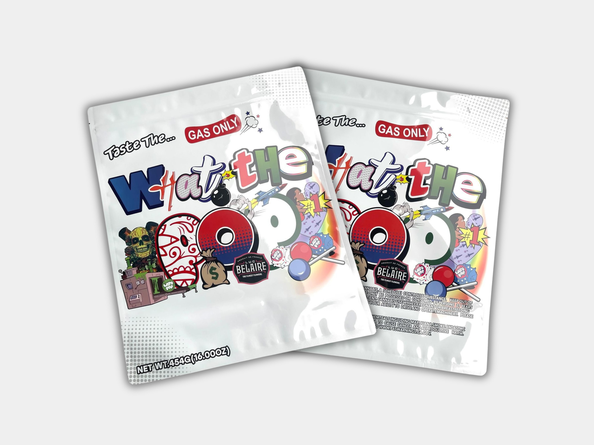 What The Pop (16oz) 1lb Mylar Bag