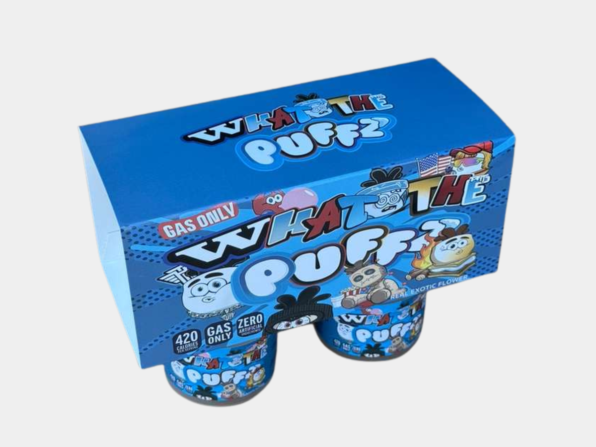 What The Puffz 4 Jar Set with Box (3.5g Yogurt Jar Set)
