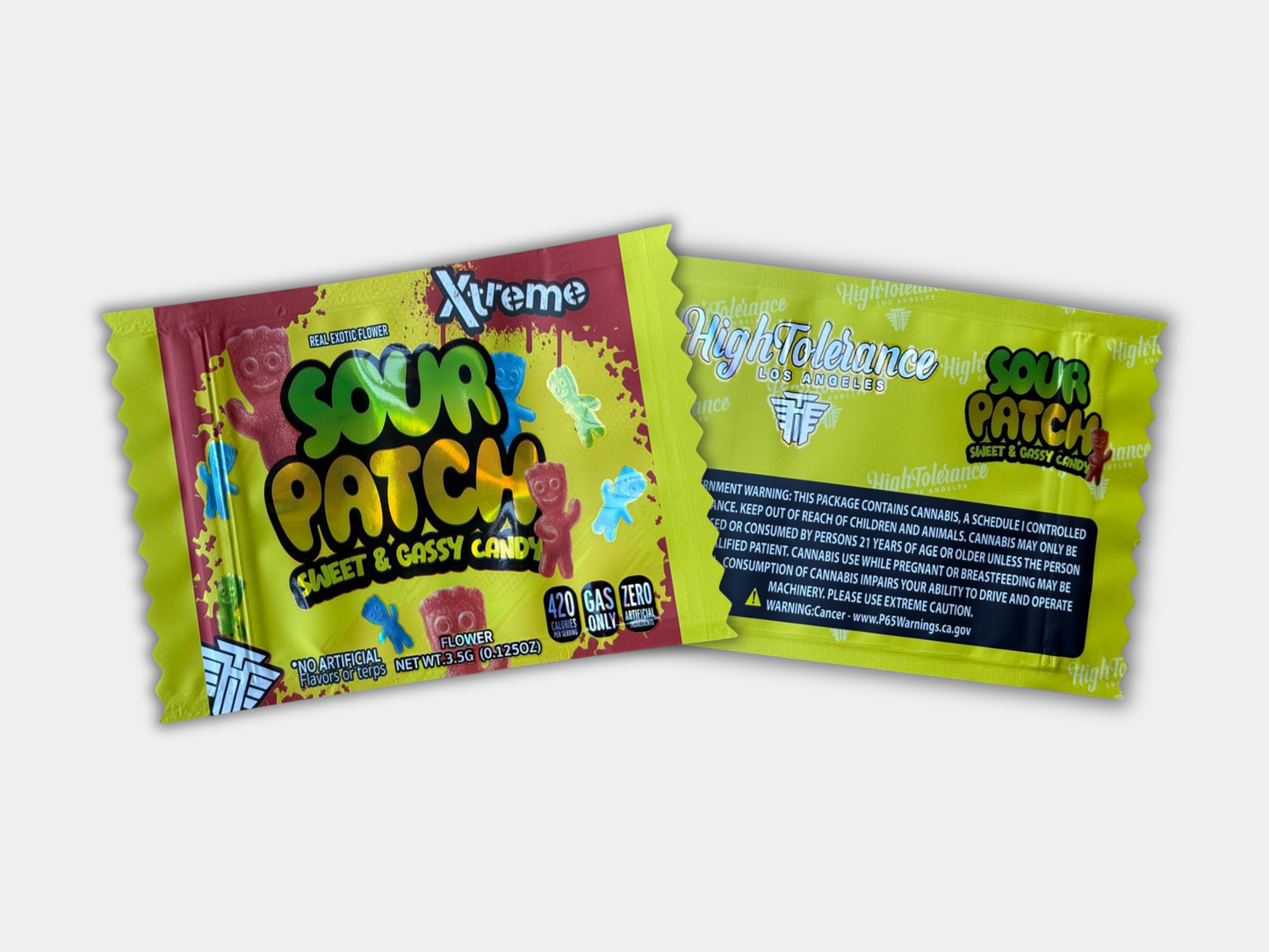 Xtreme S Patch Sweet and Gassy Candy 3.5g Mylar Bag