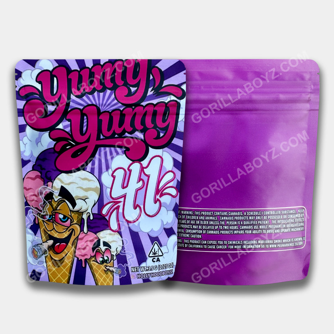 Yummy Yummy 41 mylar bags 3.5 grams