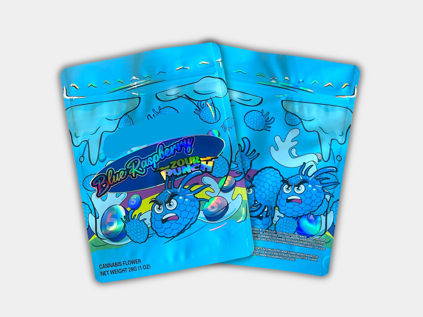 Blue Raspberry Punch 28G (1oz) Mylar Bag