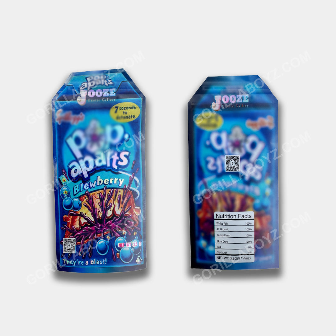 Aparts Blewberry 3.5 gram mylar bags