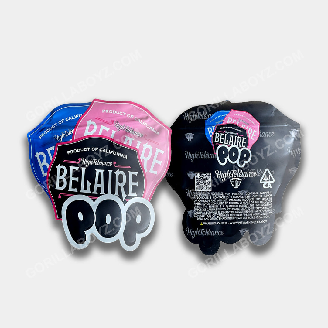 Belaire Pop mylar bags 3.5 grams