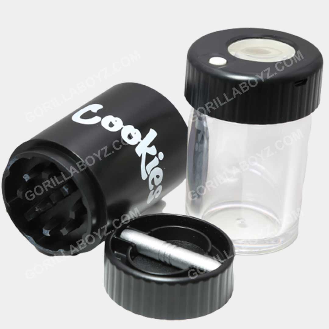 cookies black mag jar