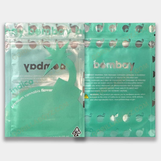 Bombay mylar bags 3.5 grams