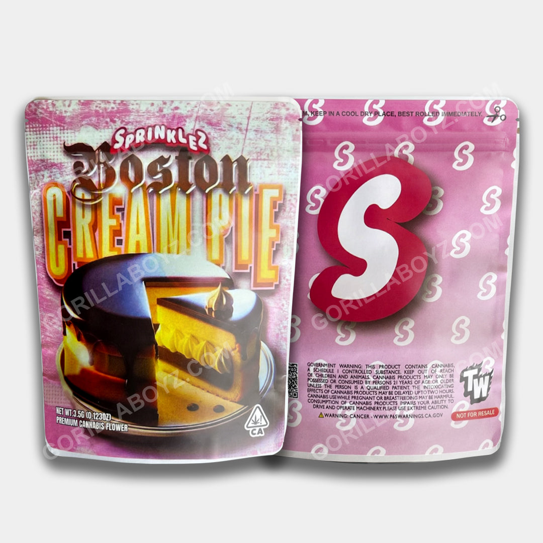 Boston Cream Pie Mylar Bag 3.5 Grams