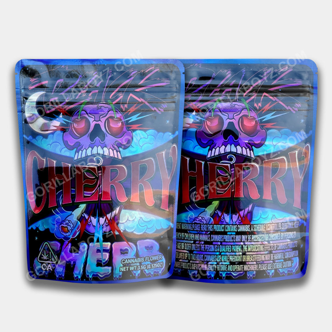 Black Cherry Sherb mylar bags 3.5 grams