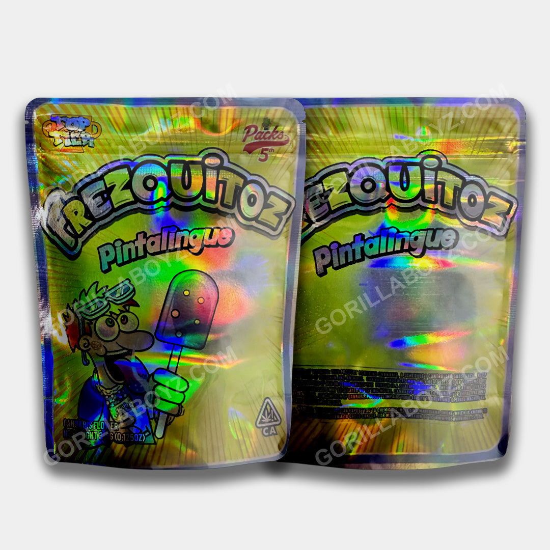 Frezquitoz Pintalingue mylar bags 3.5 grams