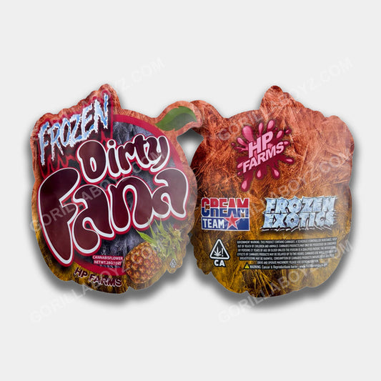 Frozen Dirty Fana 1 ounce mylar bags
