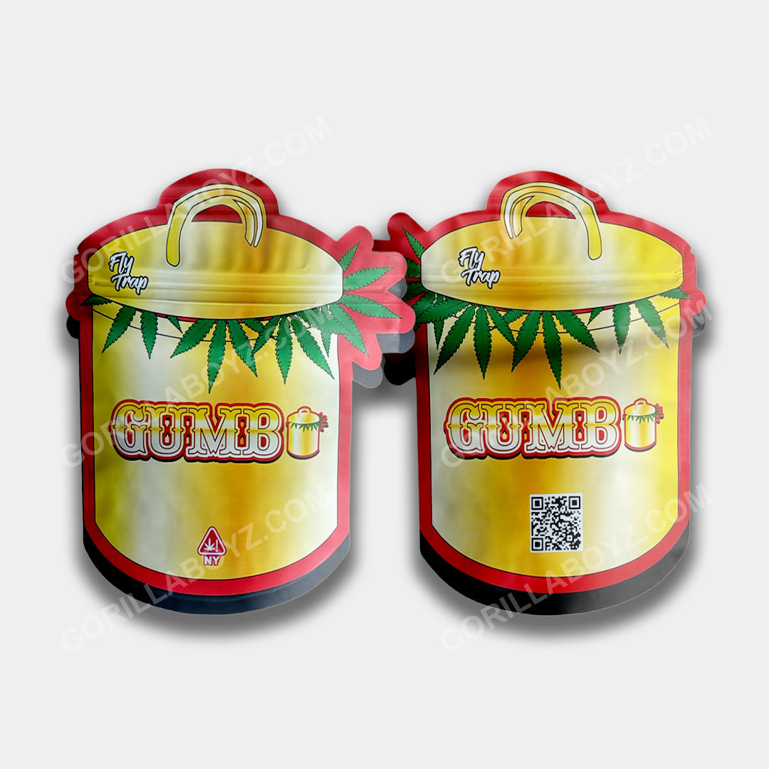 Gumbo Pot mylar bags 3.5 grams