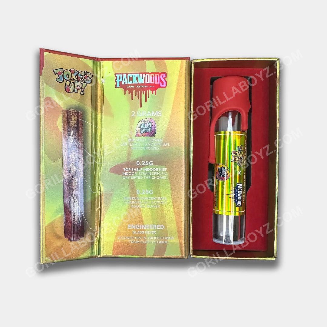 jelly donut packwoods packaging box