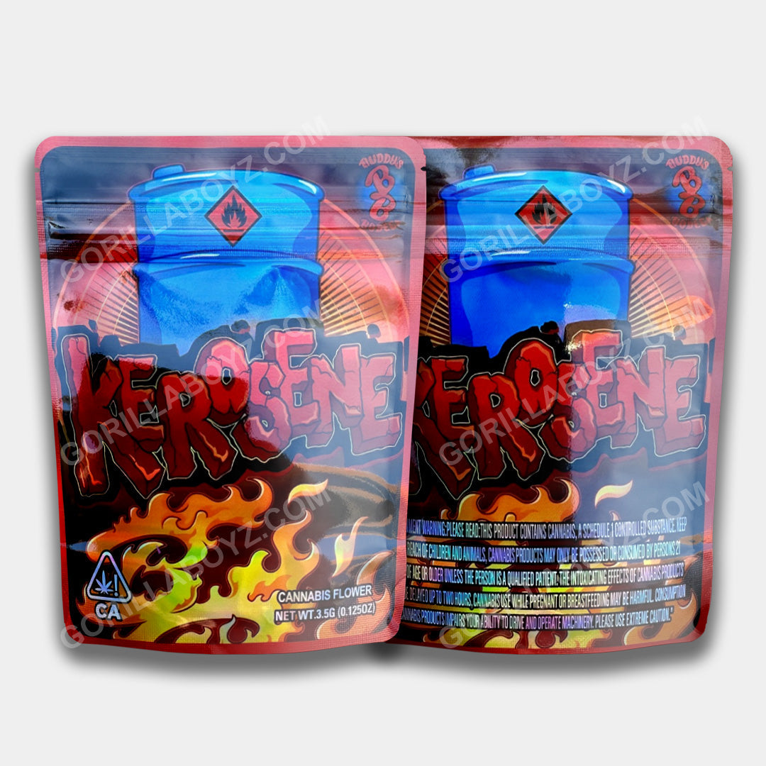 Kerosene mylar bags 3.5 grams