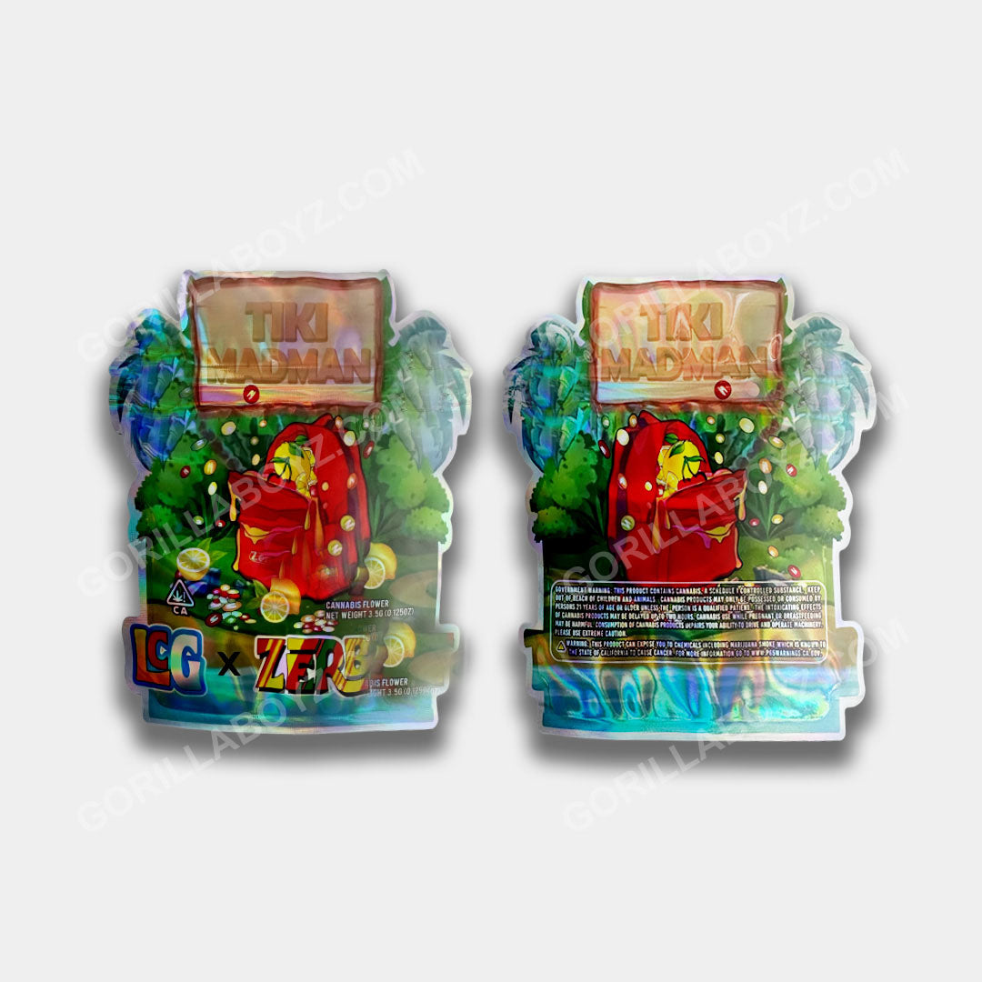 Lemon Cherrey Gel + zZerrb Holographic Mylar Bag 3.5 Grams