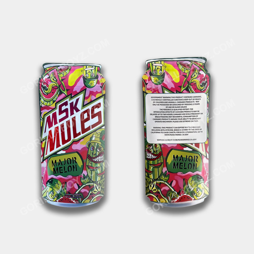 Msk Mules Major Melon Mylar Bag 3.5 Grams