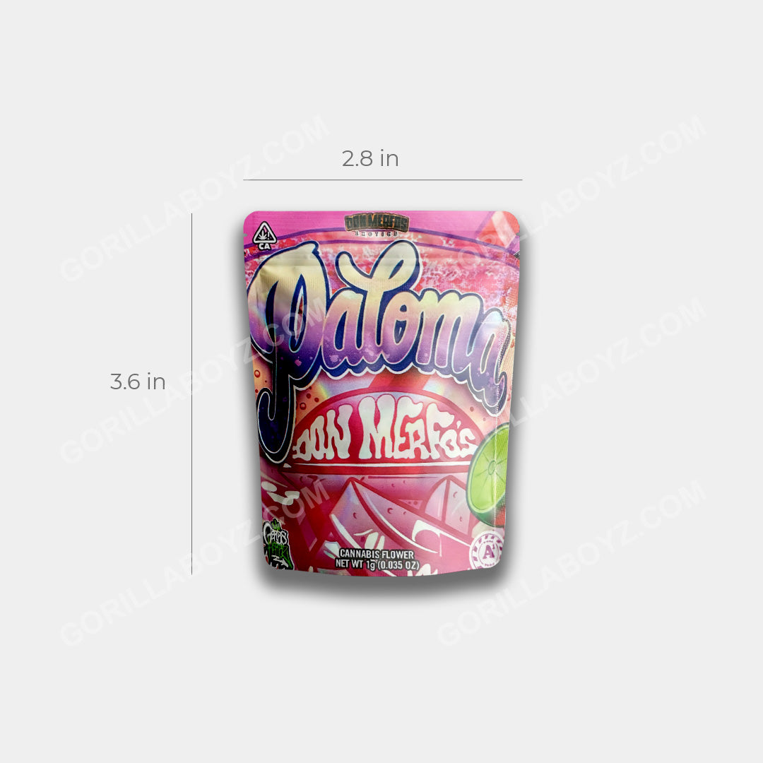 Paloma mylar bag 1 gram