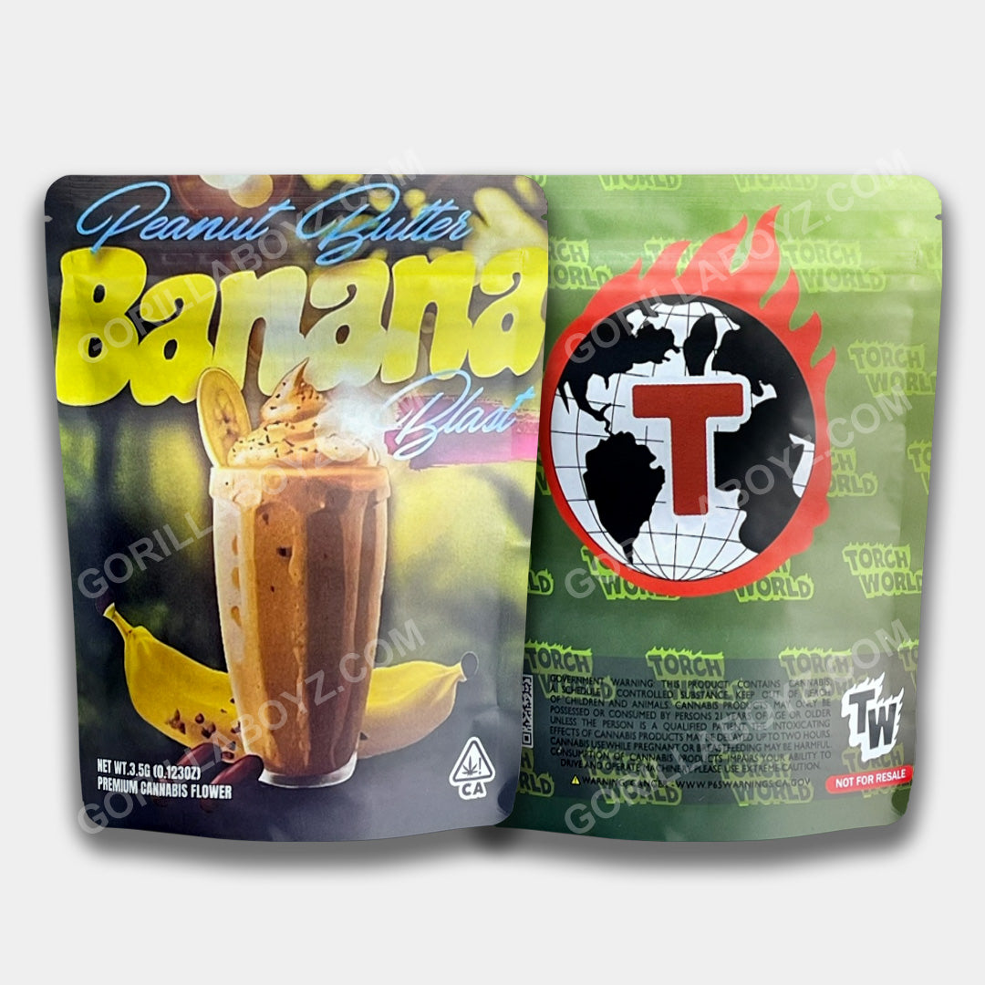 Peanut Butter Banana Mylar Bag 3.5 Grams